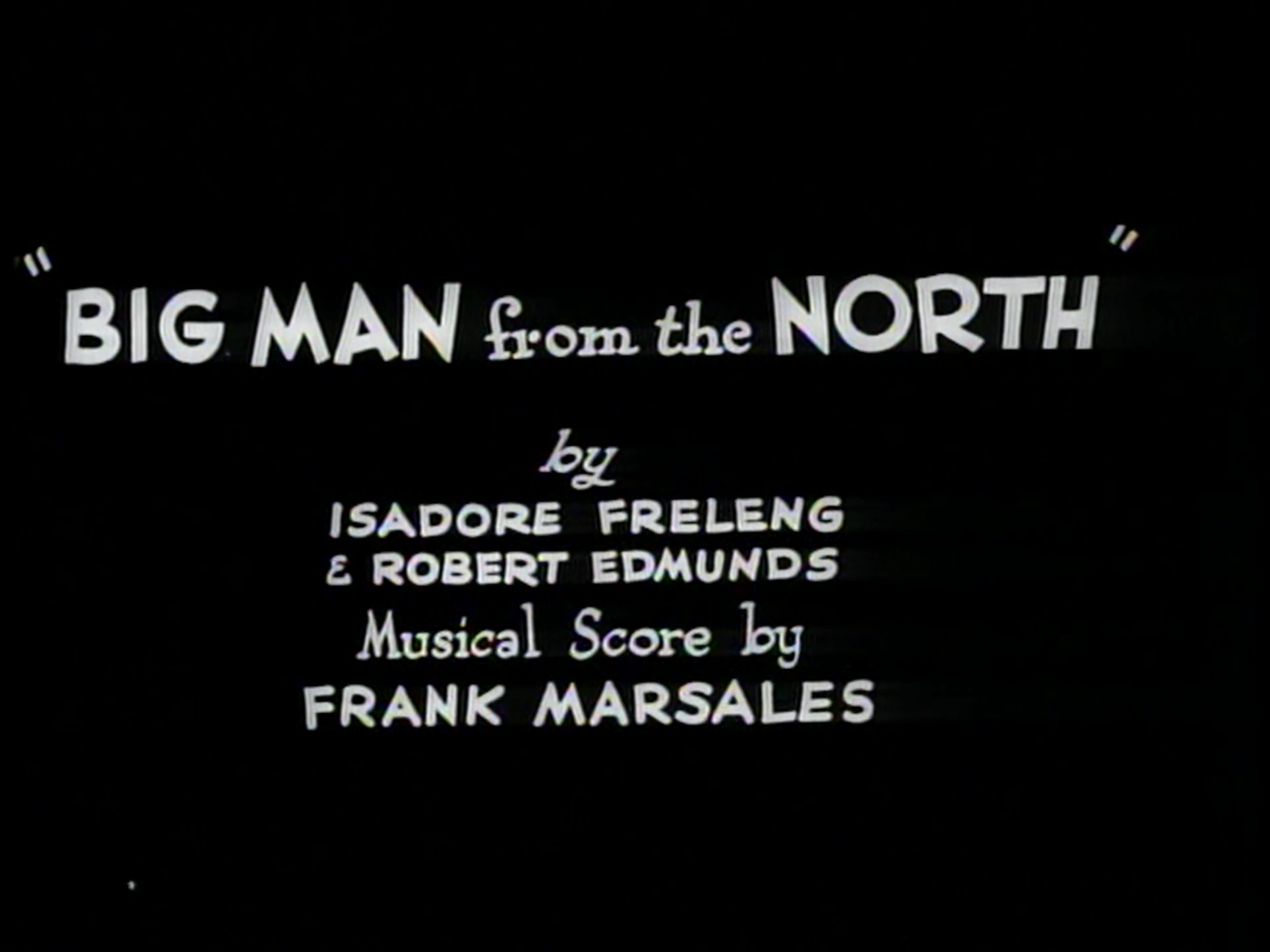 Big Man from the North