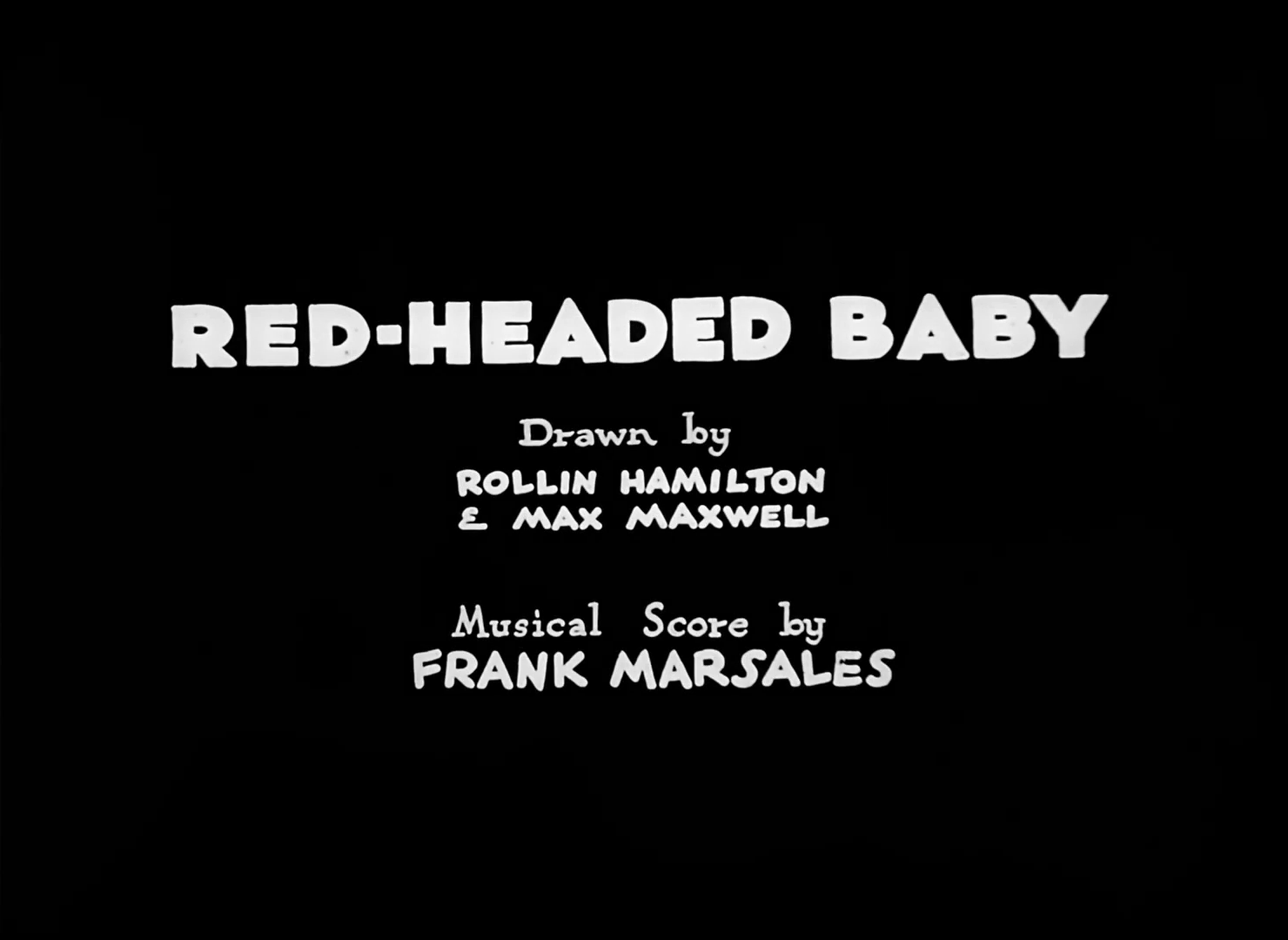 Red-Headed Baby