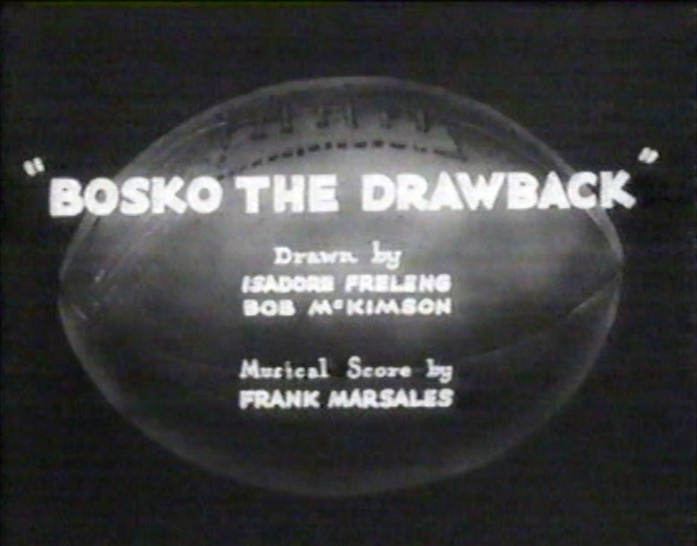 Bosko the Drawback