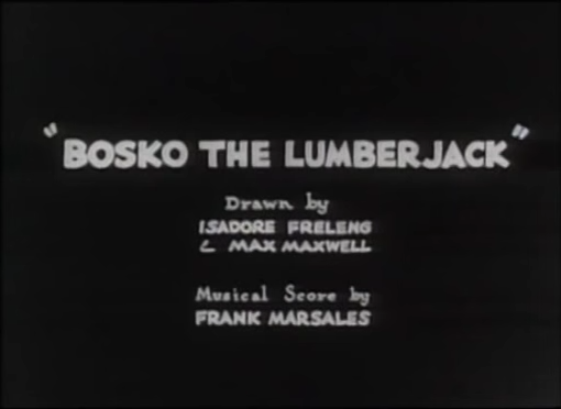 Bosko the Lumberjack