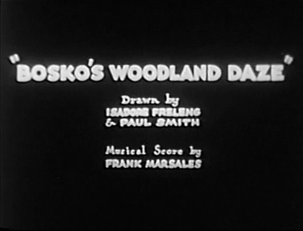 Bosko's Woodland Daze