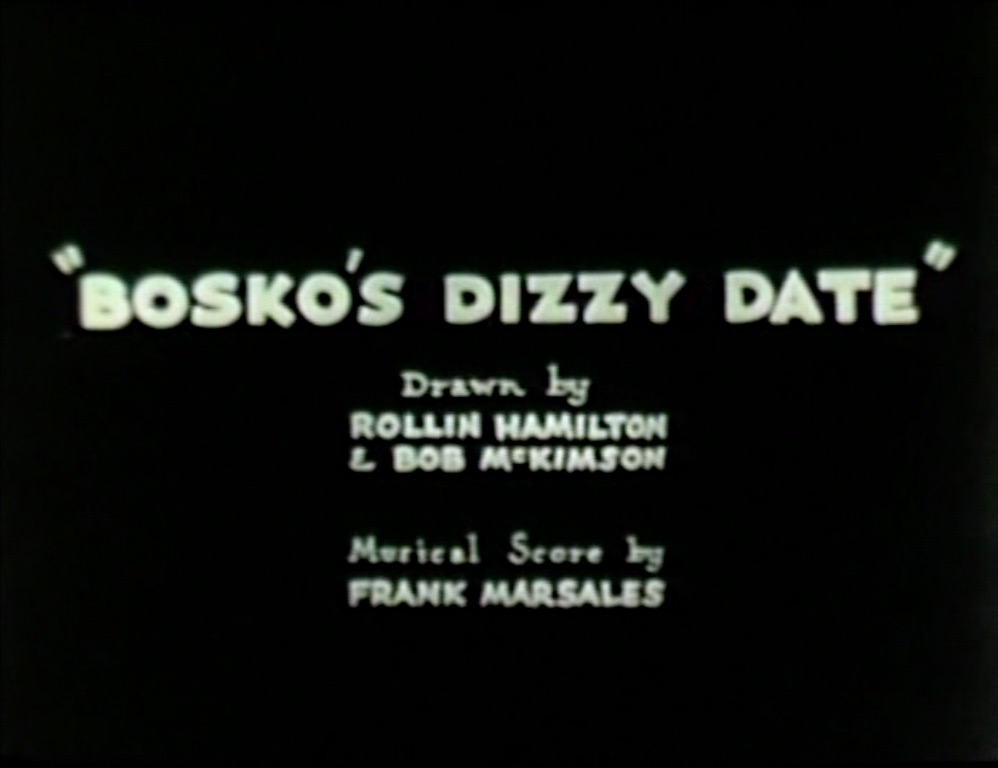 Bosko's Dizzy Date
