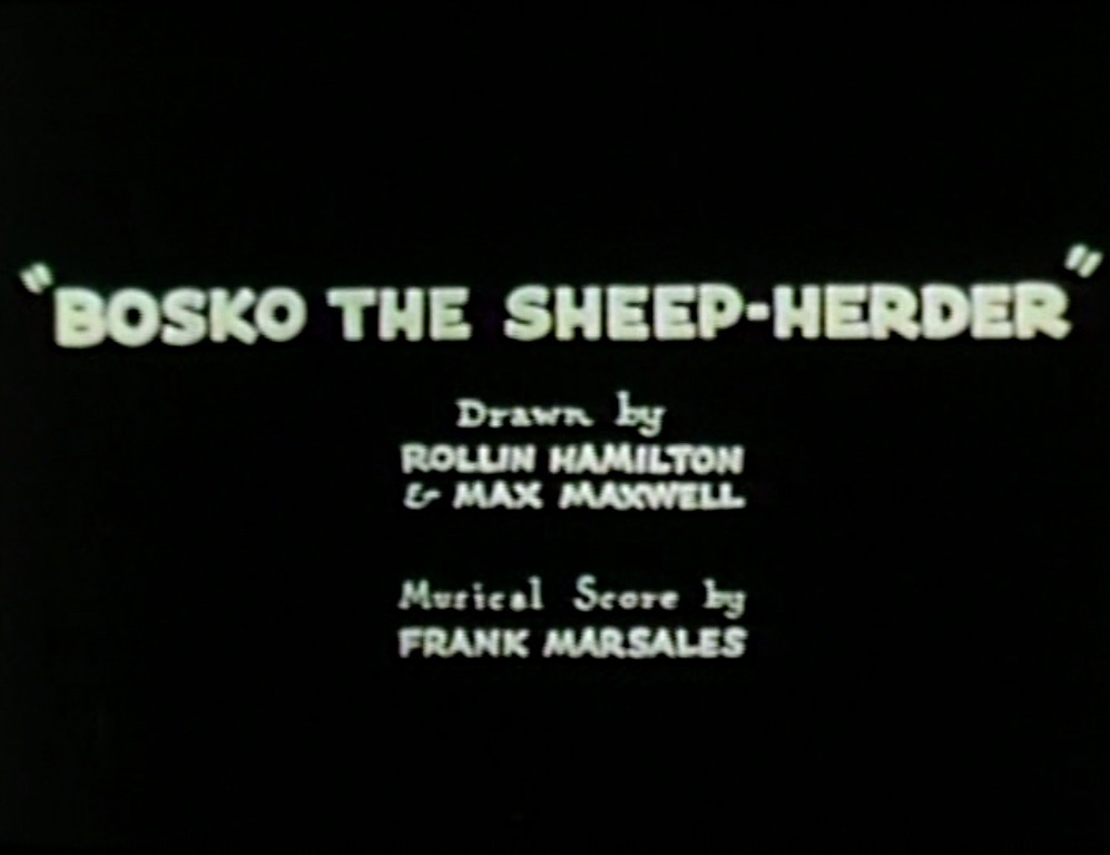 Bosko the Sheep-Herder