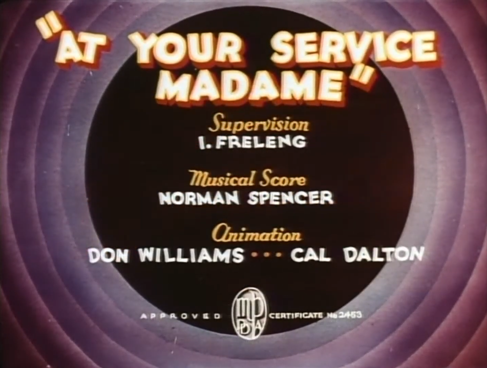 At Your Service Madame