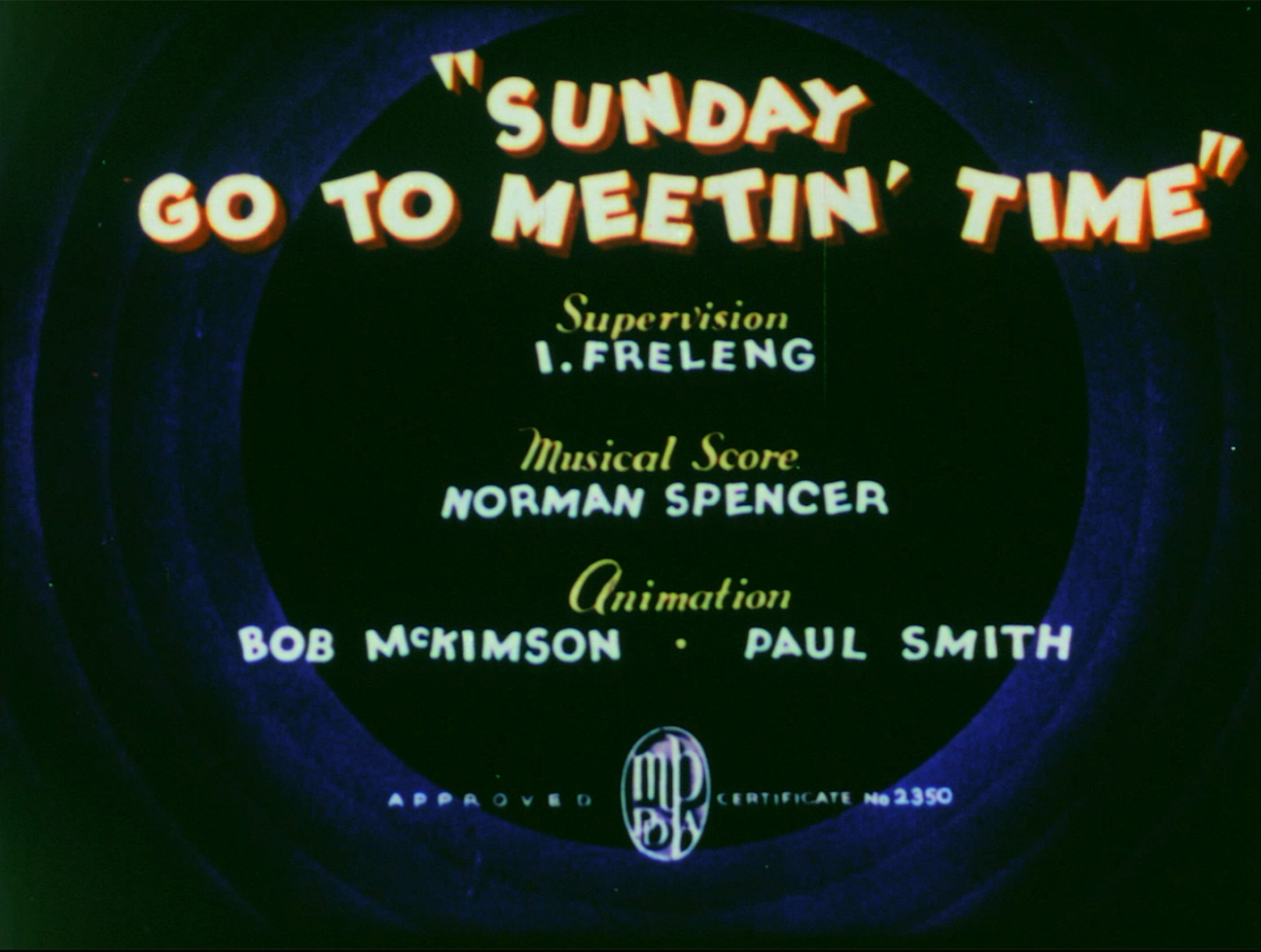 Sunday Go to Meetin' Time