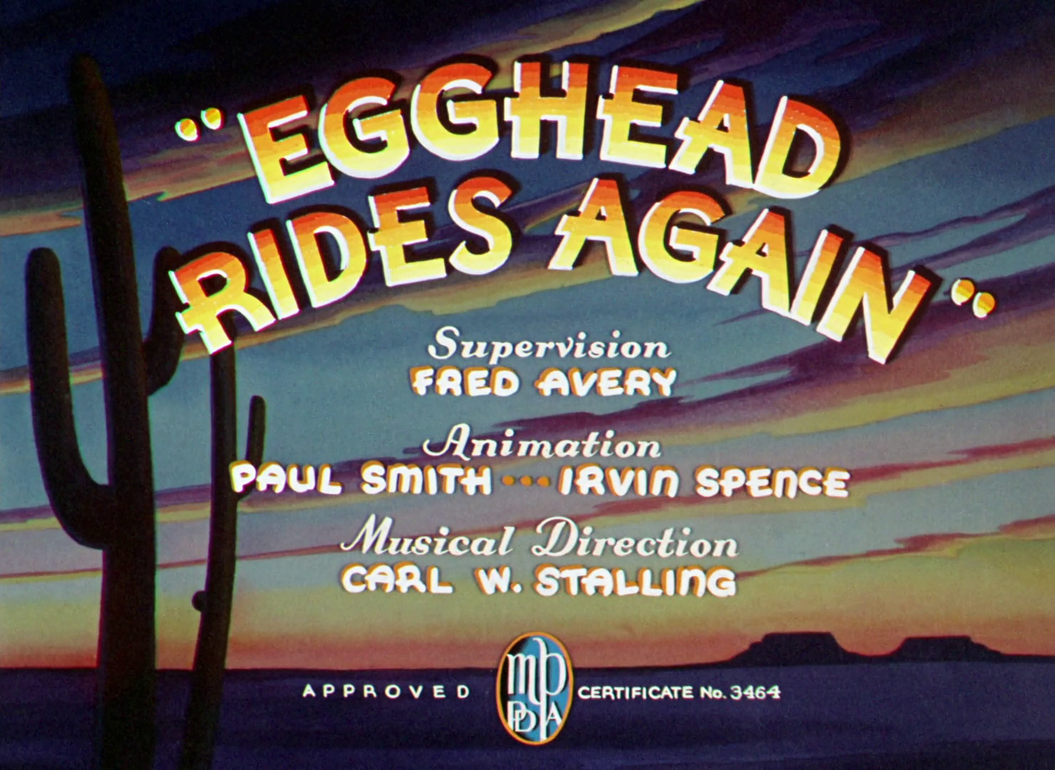 Egghead Rides Again