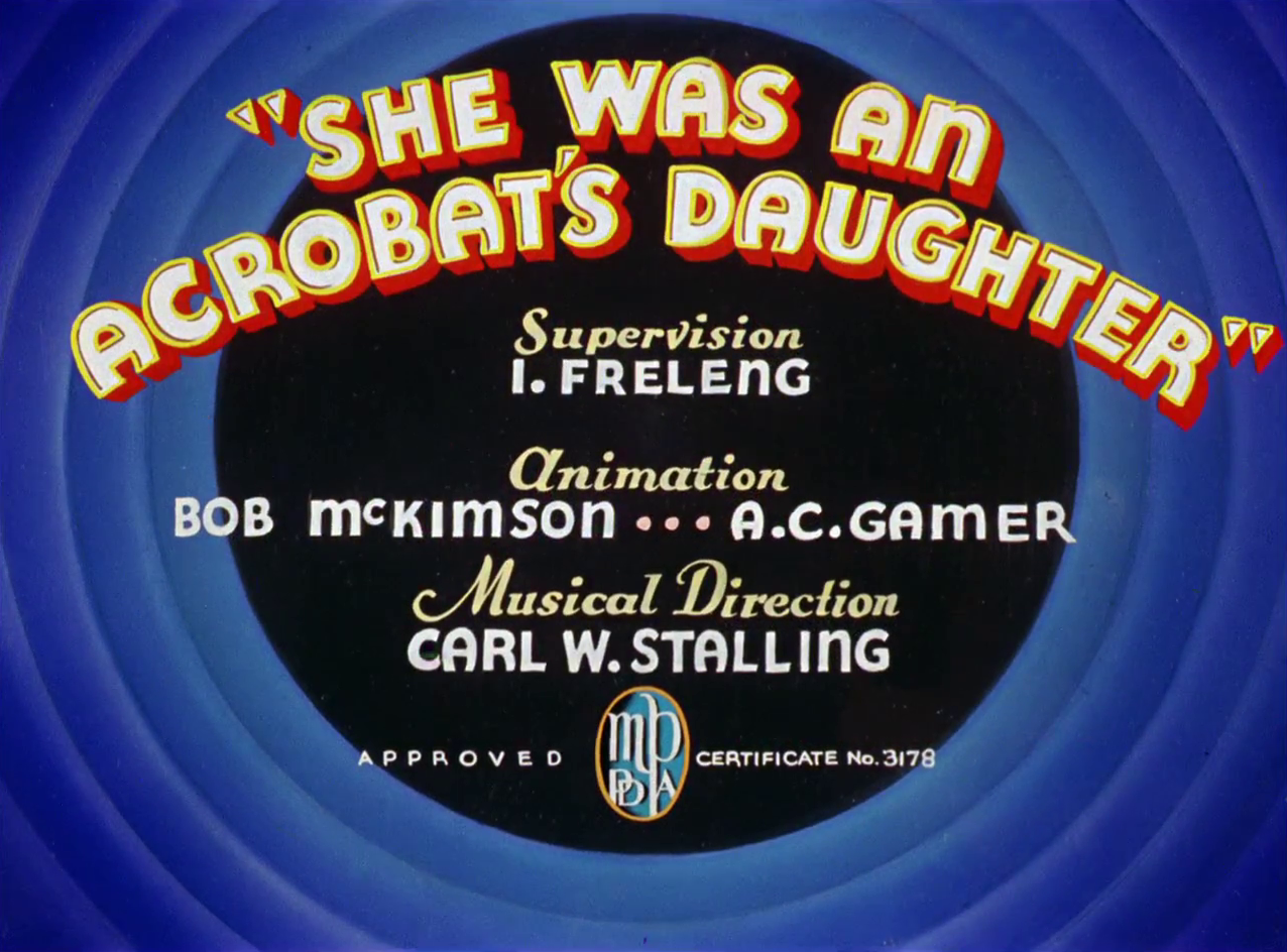 She Was an Acrobat's Daughter