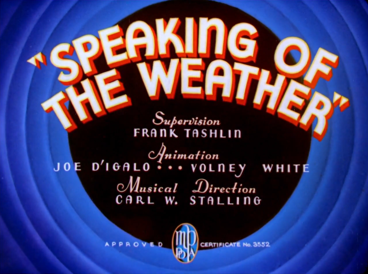 Speaking of the Weather
