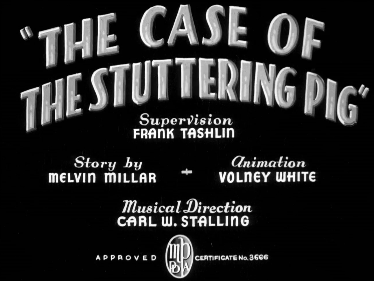 The Case of the Stuttering Pig