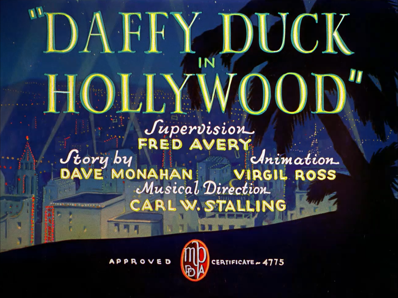 Daffy Duck in Hollywood
