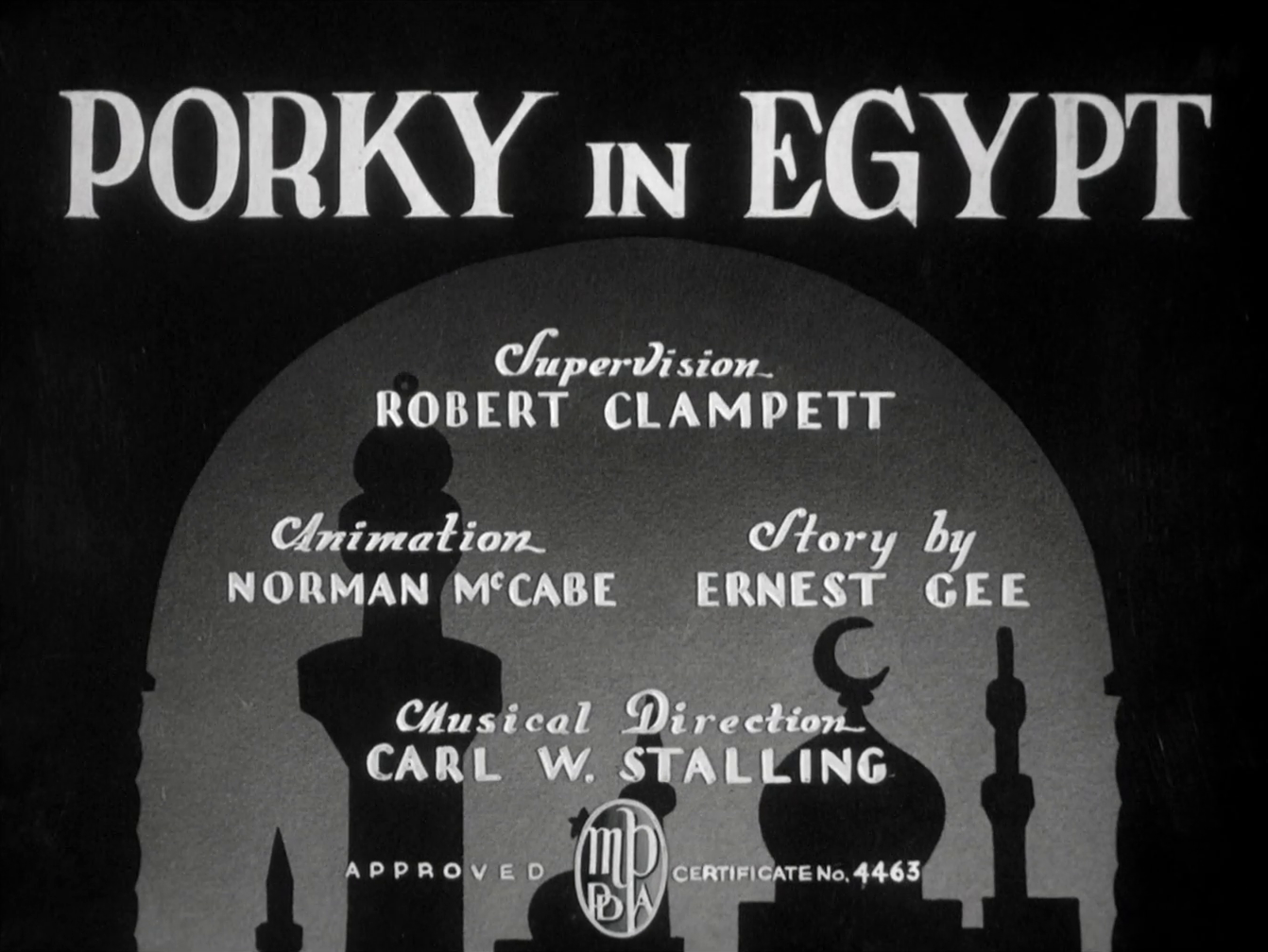 Porky in Egypt