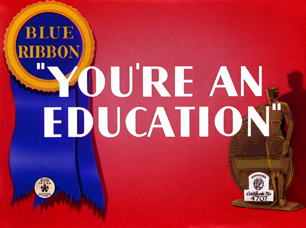 You're an Education
