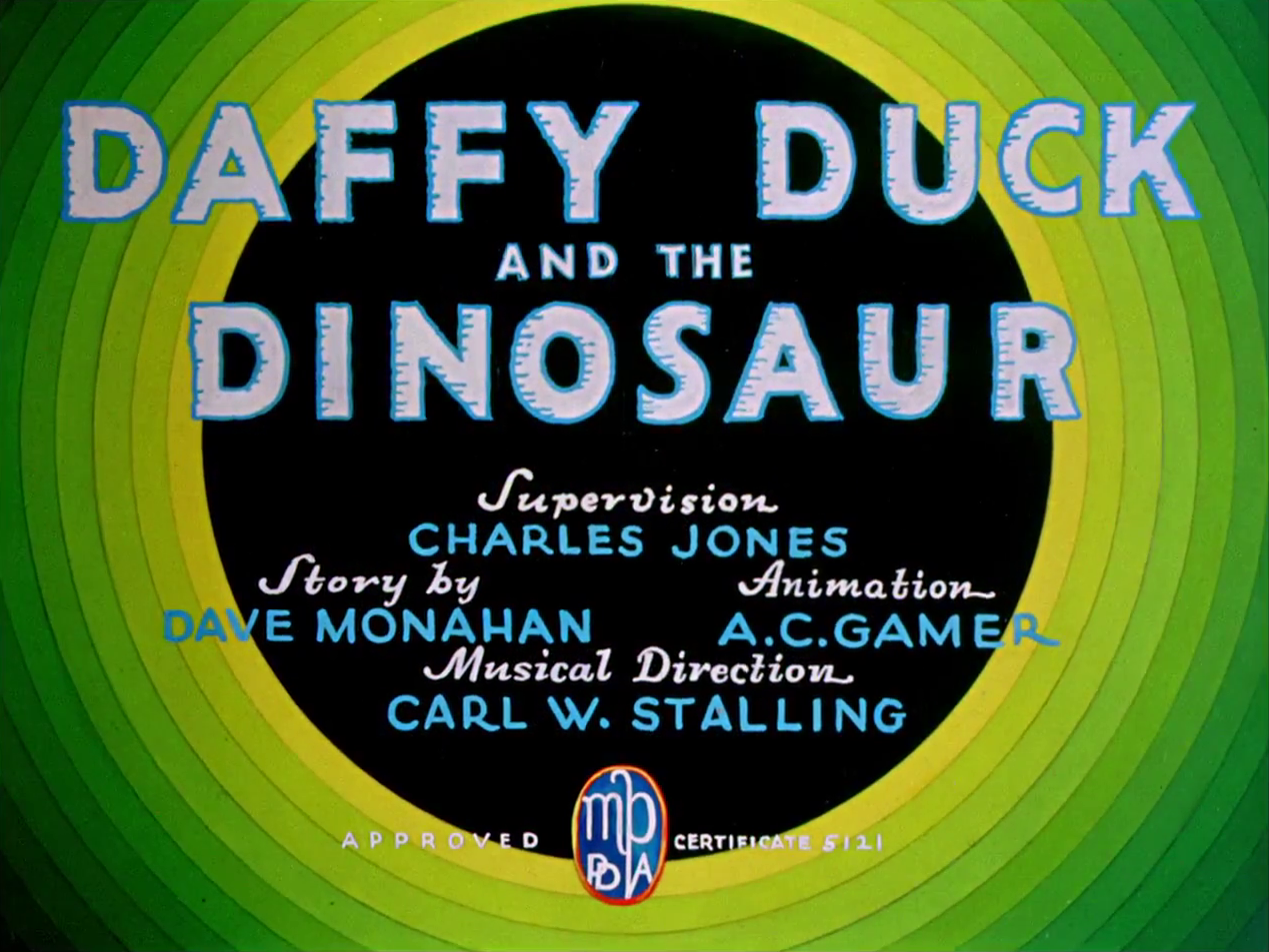 Daffy Duck and the Dinosaur