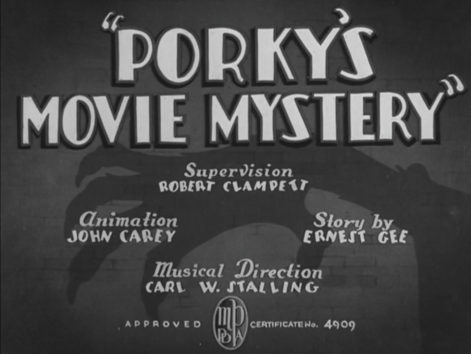 Porky's Movie Mystery