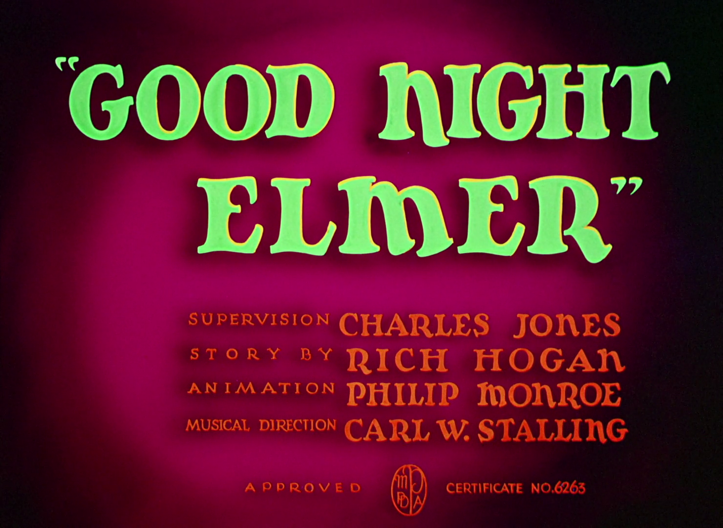 Good Night Elmer