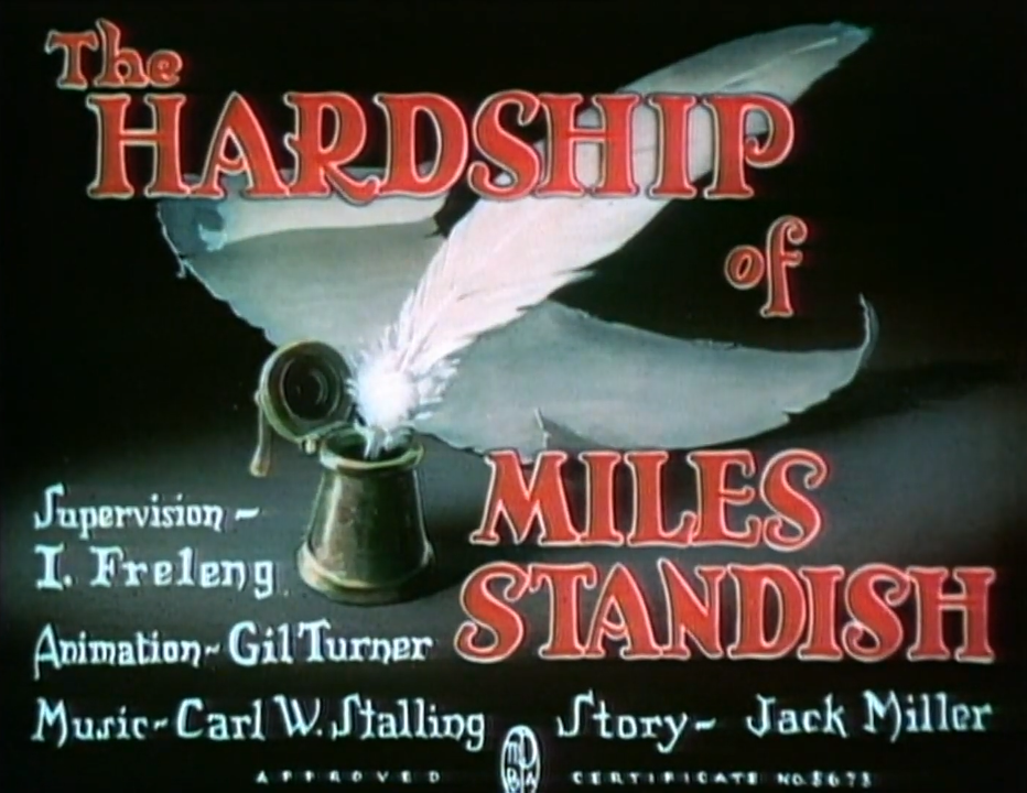 The Hardship of Miles Standish
