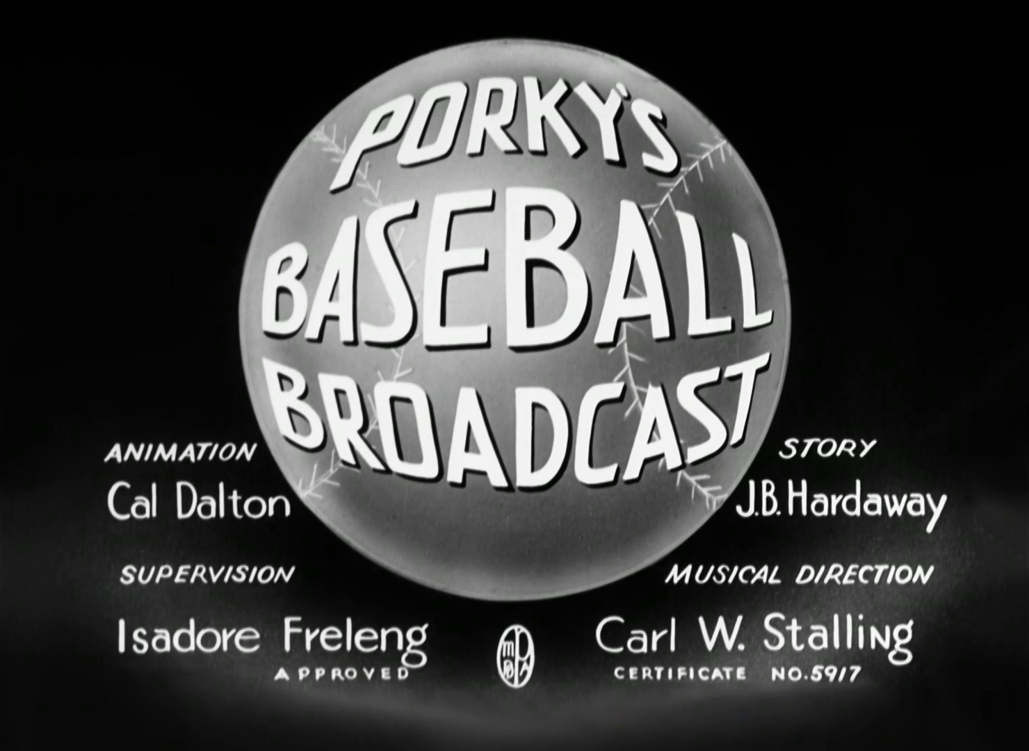Porky's Baseball Broadcast