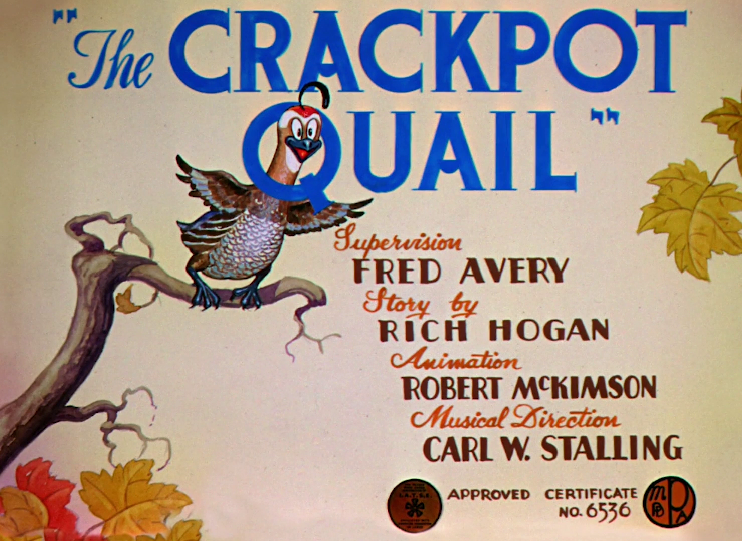 The Crackpot Quail
