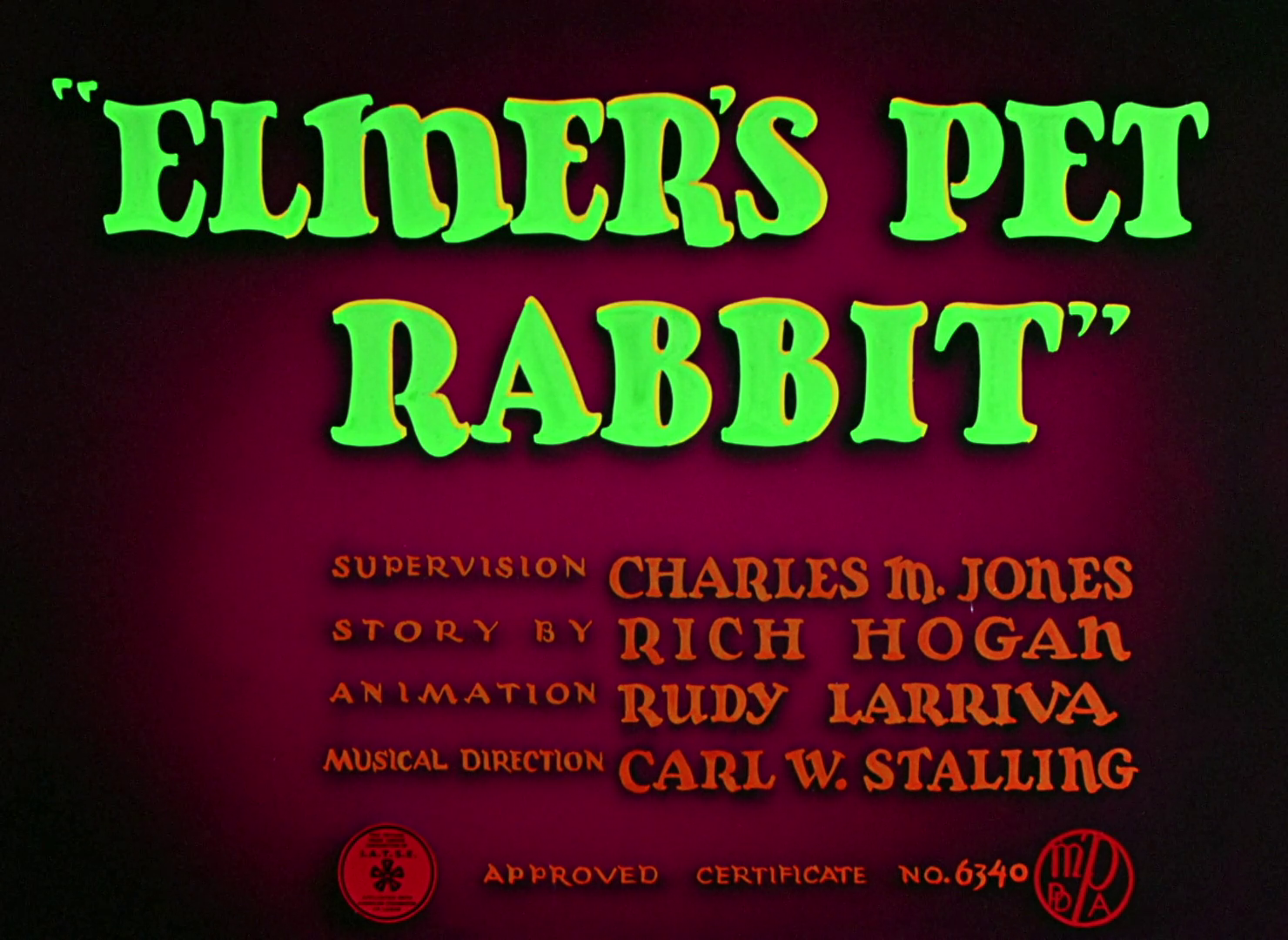 Elmer's Pet Rabbit