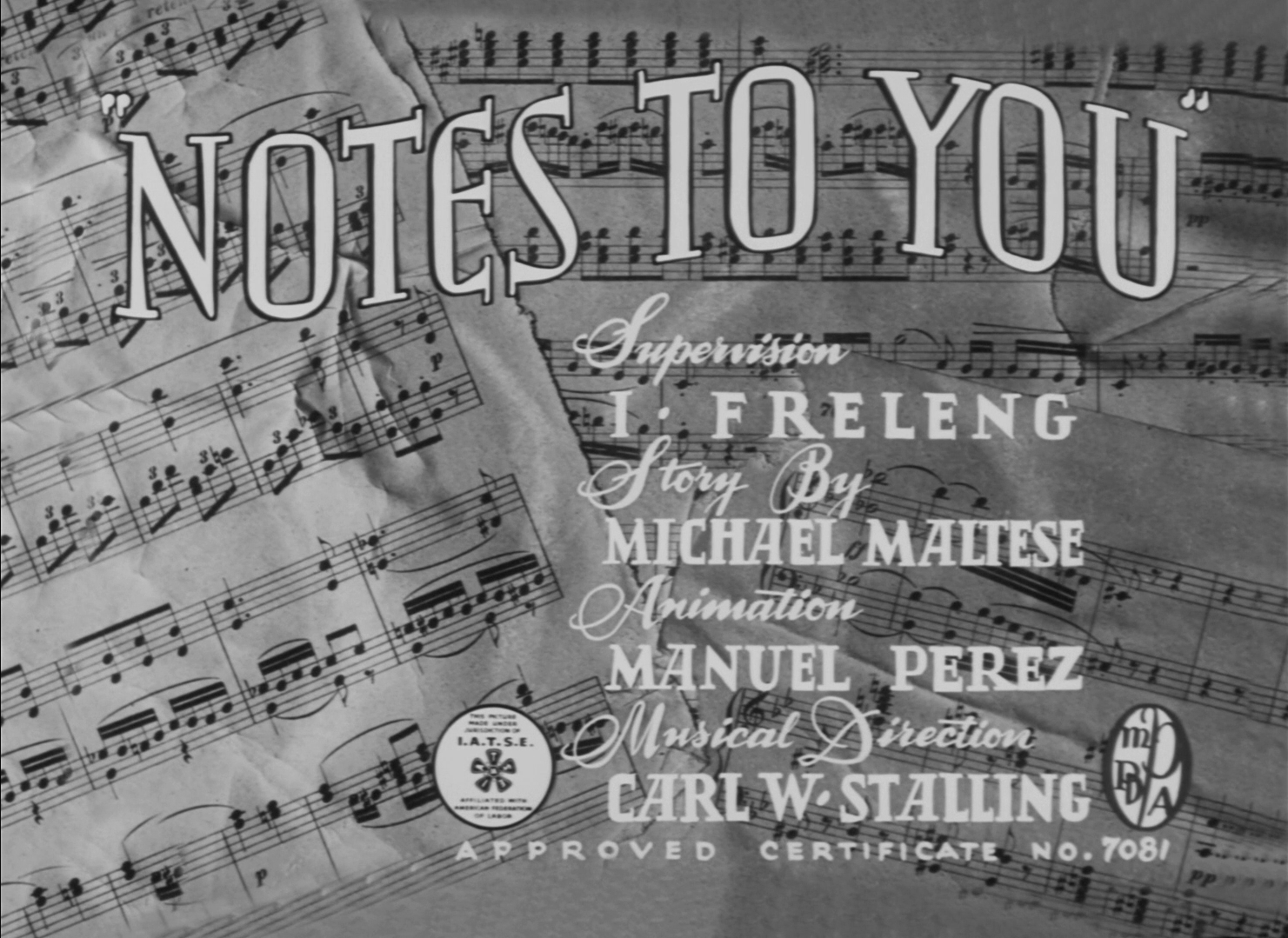 Notes to You