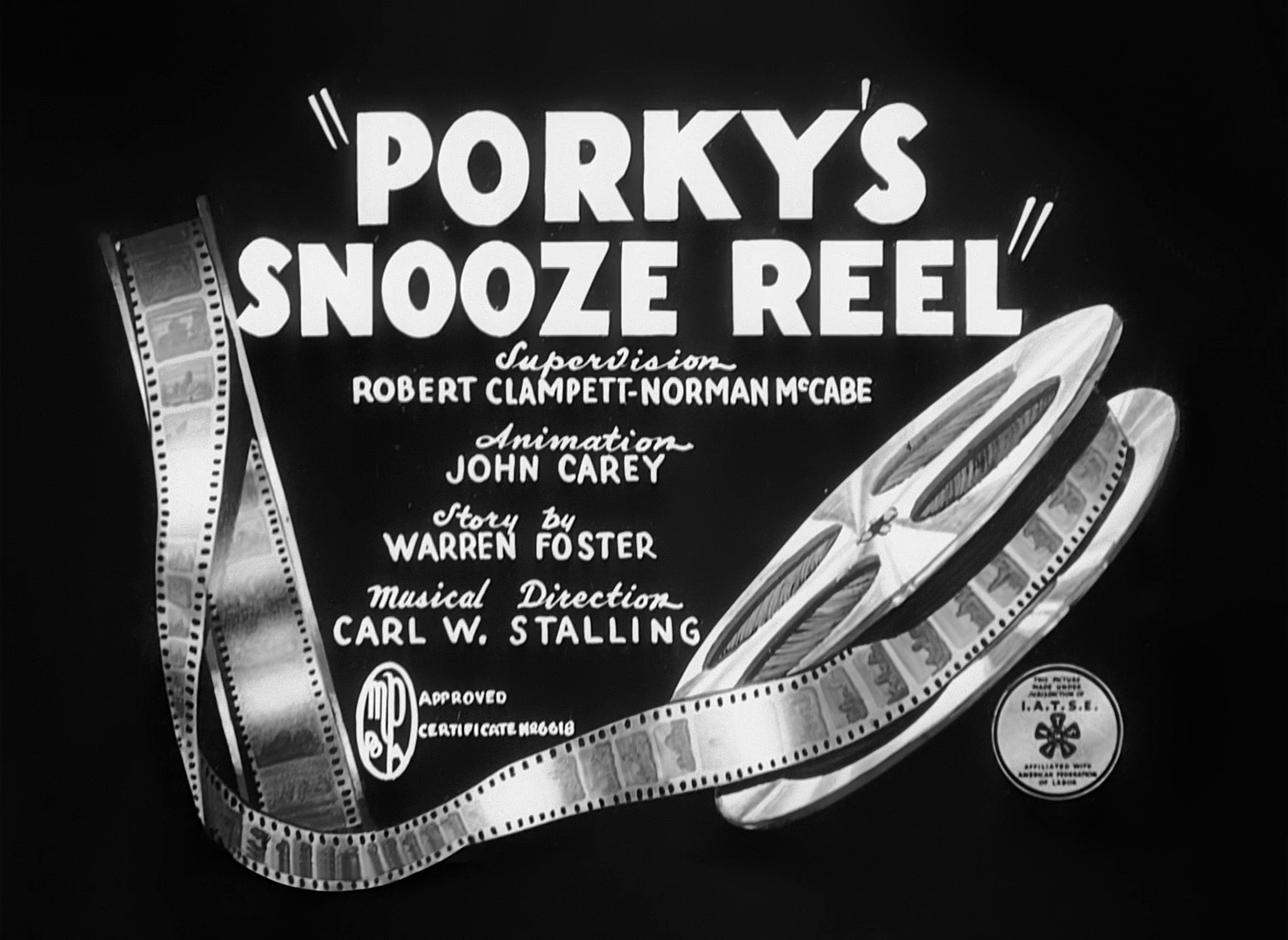 Porky's Snooze Reel