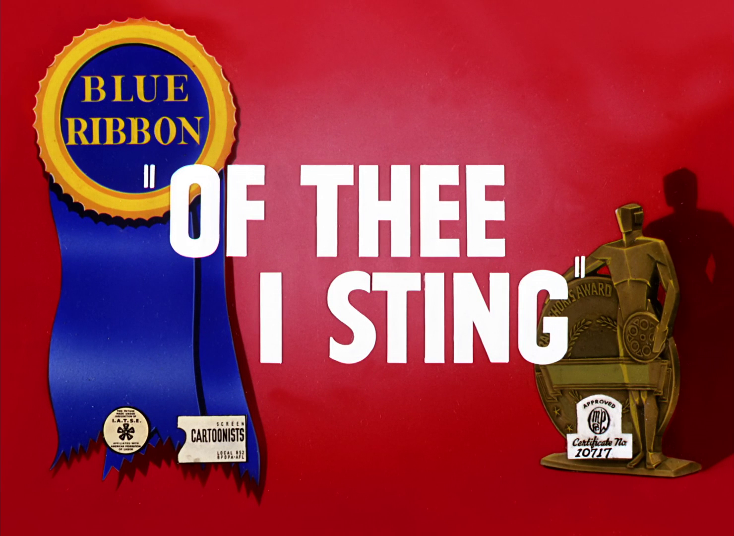 Of Thee I Sting