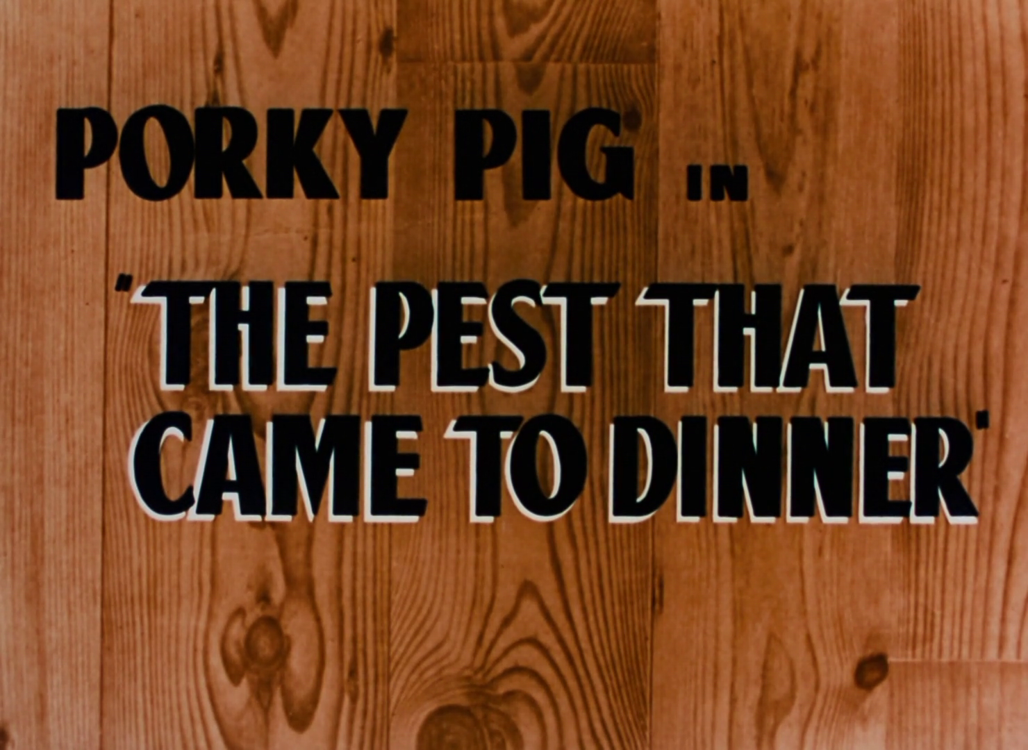 The Pest That Came to Dinner