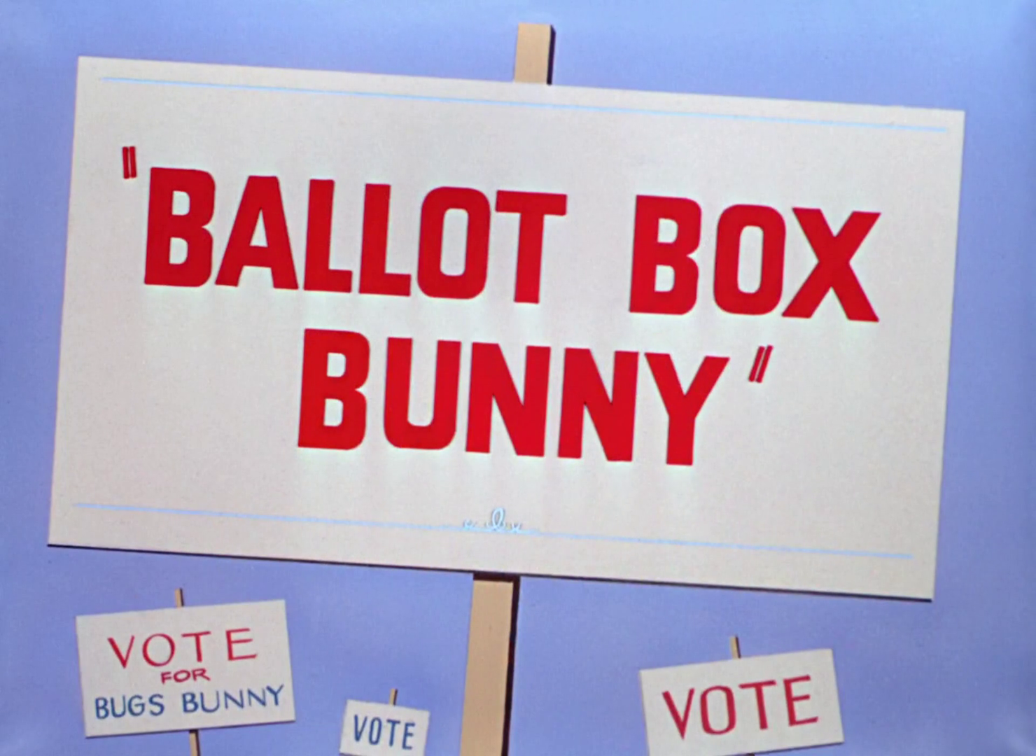 Ballot Box Bunny