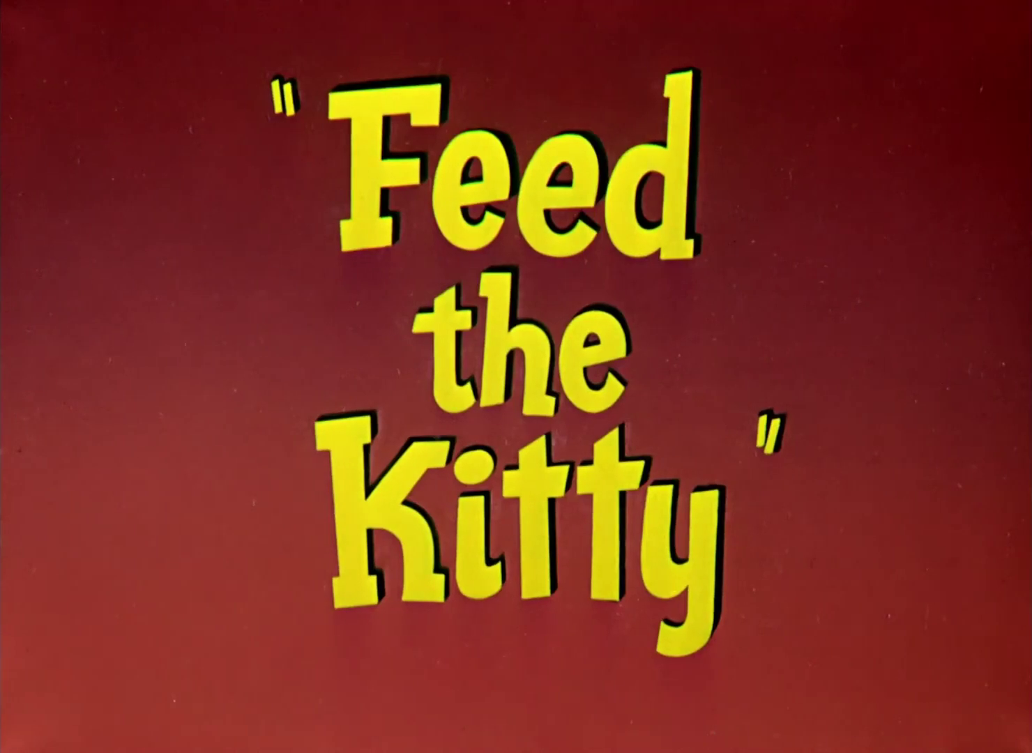 Feed the Kitty