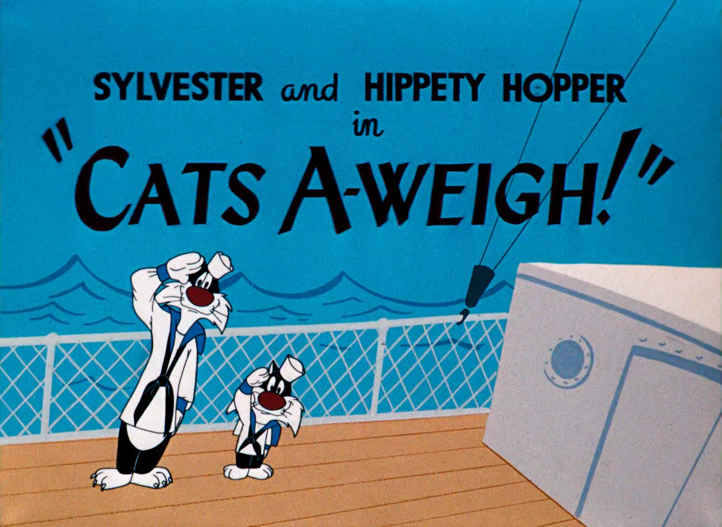 Cats A-weigh!
