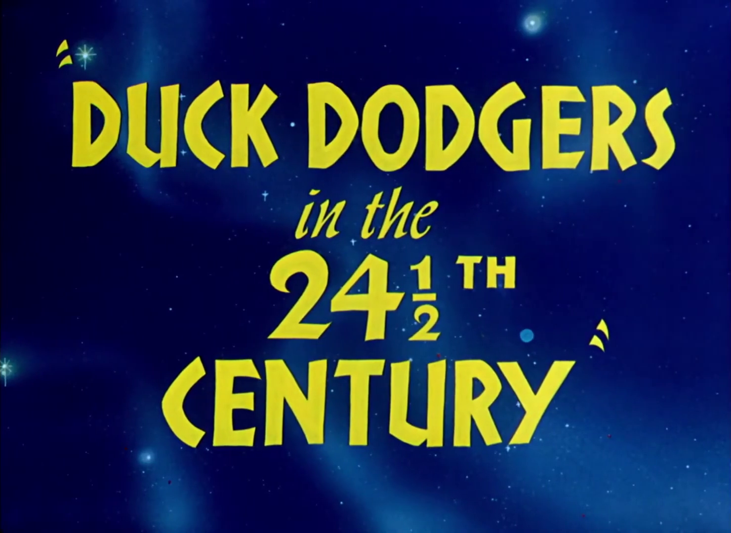 Duck Dodgers in the 24½th Century