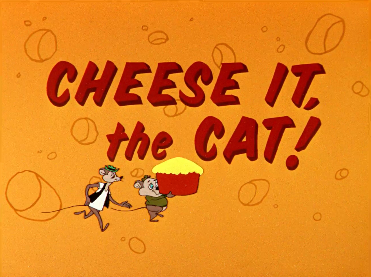 Cheese It, the Cat!