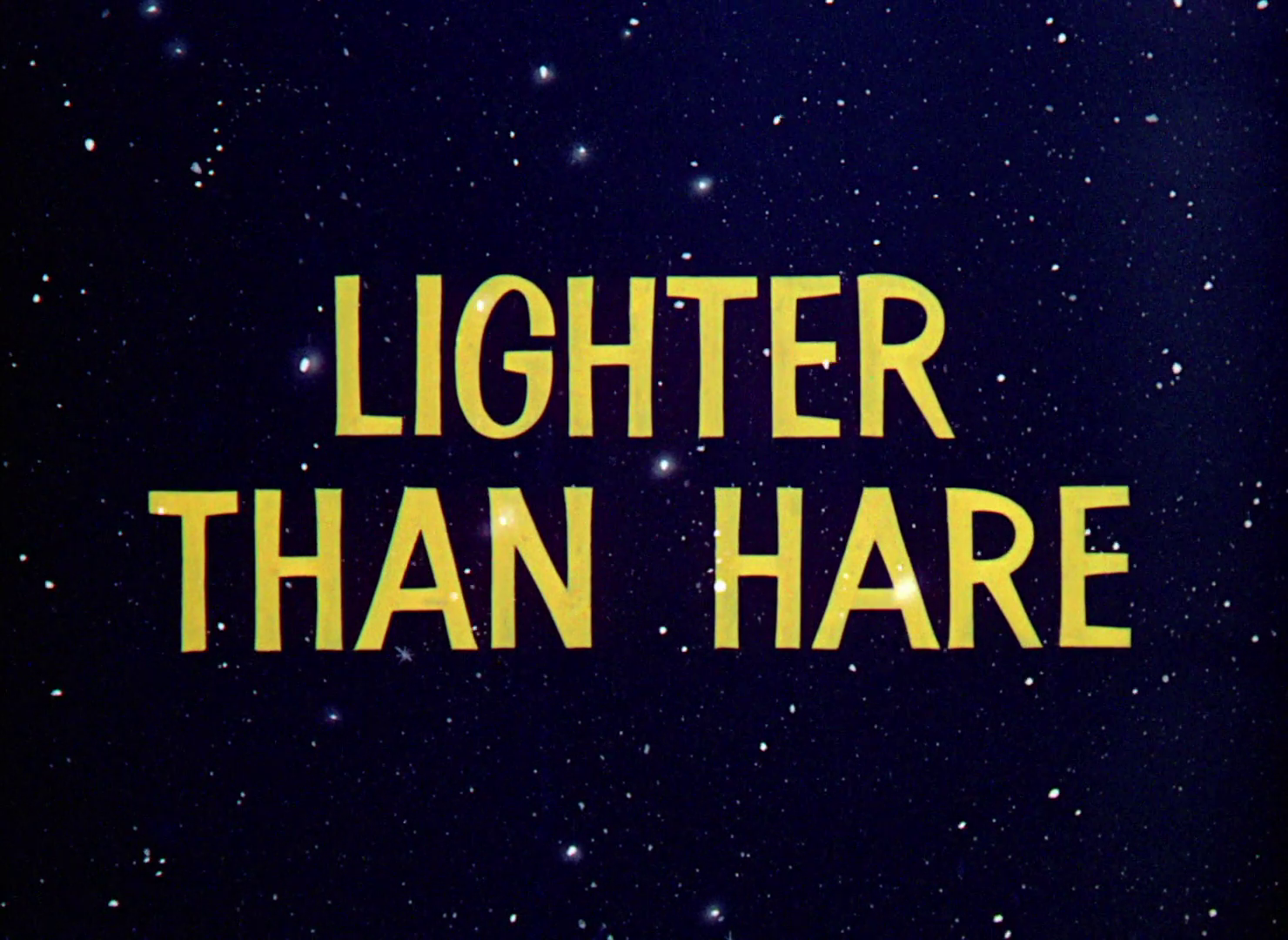 Lighter Than Hare