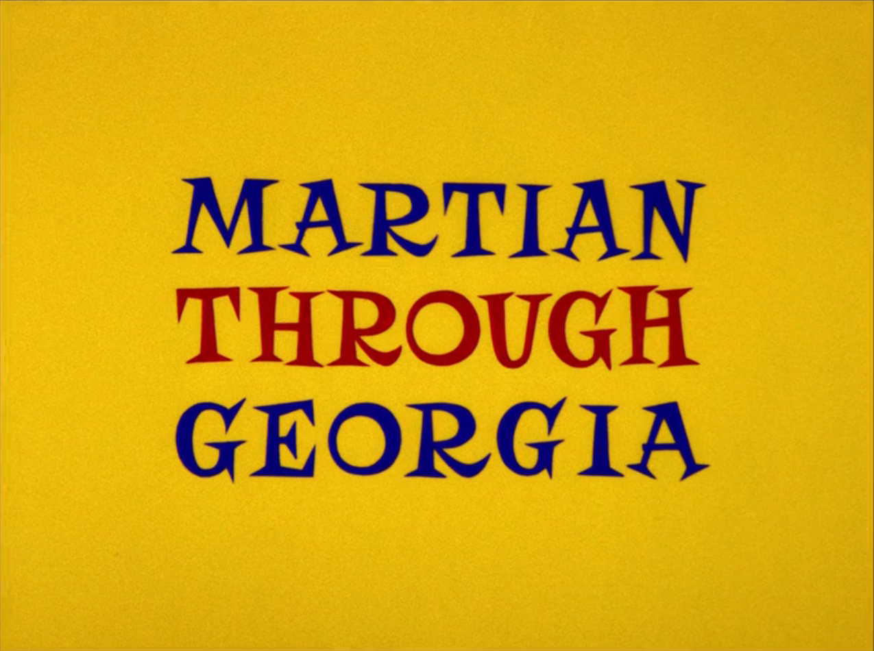 Martian Through Georgia