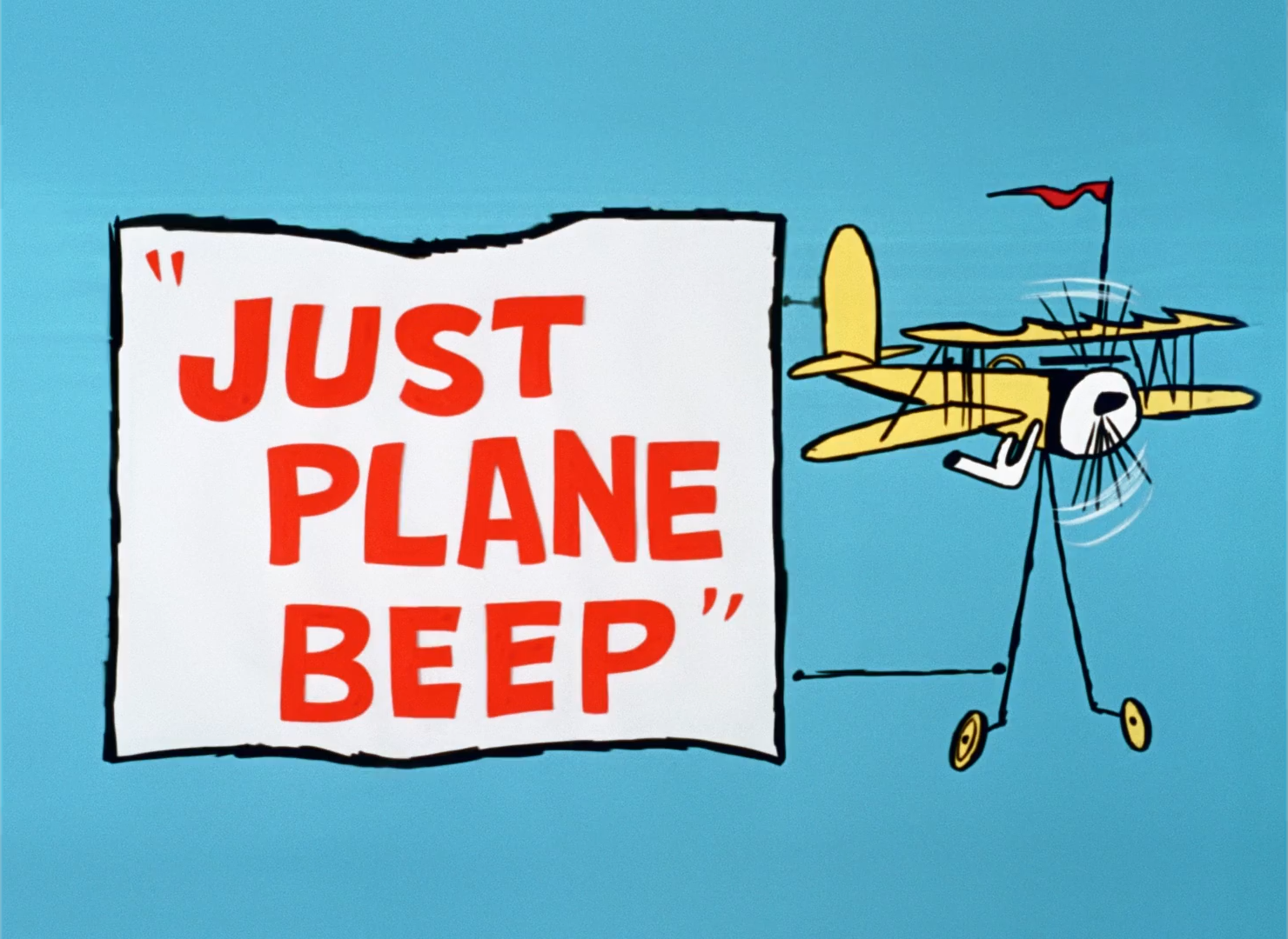 Just Plane Beep