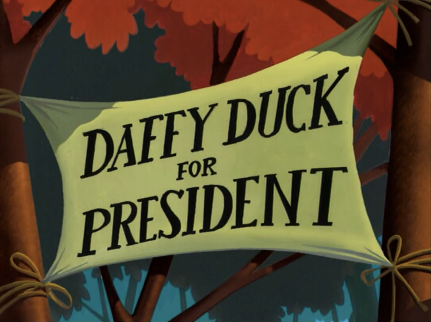 Daffy Duck for President