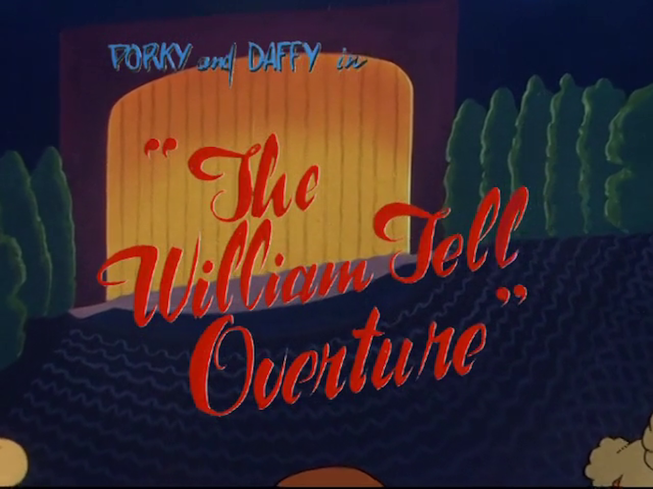 Porky and Daffy in the William Tell Overture